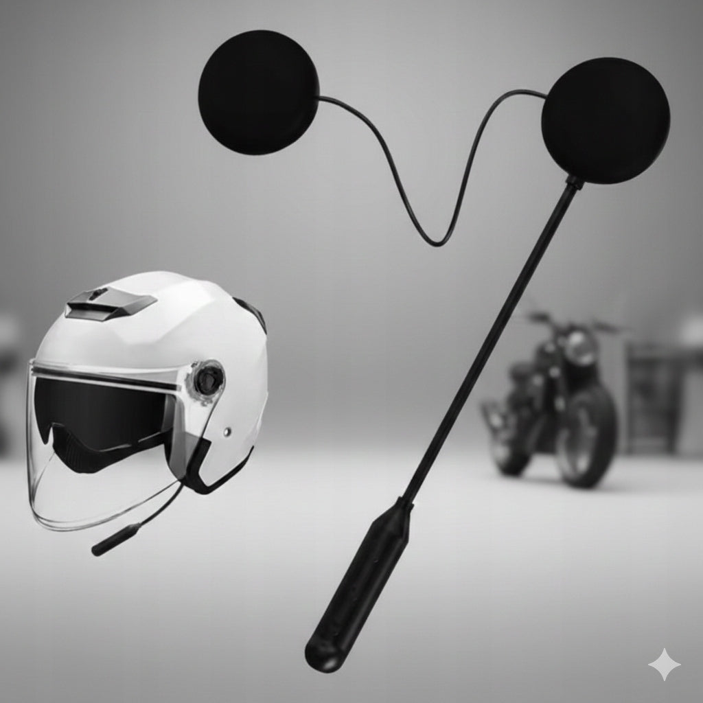 Bluetooth Headphones for Motorcycle Helmet – Music and Hands-Free Kit