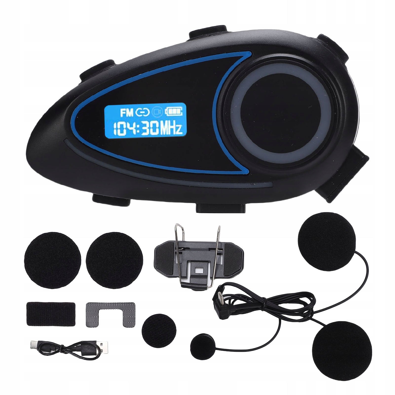 Bluetooth Helmet Headset Motorcycle Wireless Headphones K9 Brand no brand