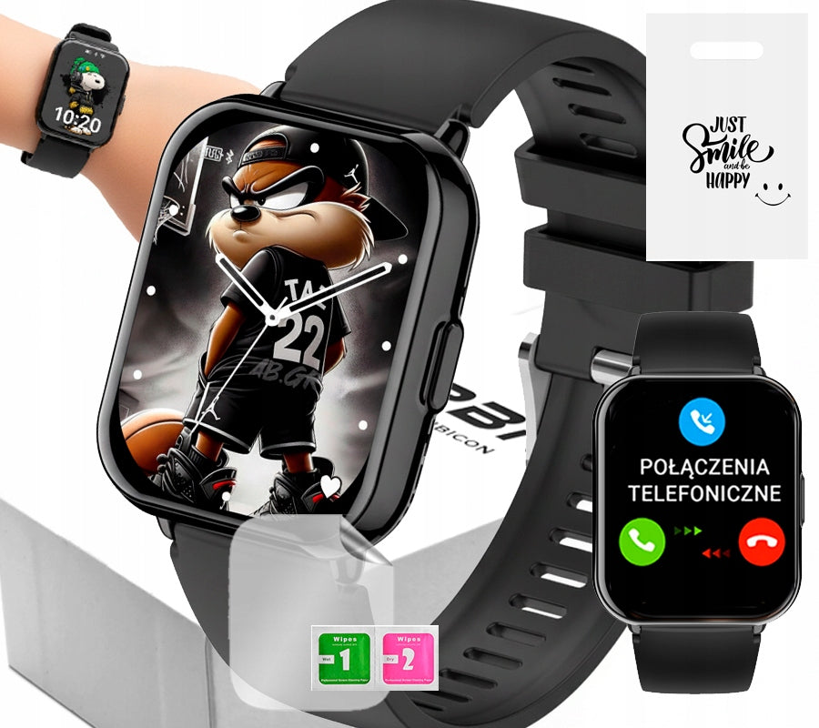 Bluetooth Kids Smartwatch | Notifications | Heart Rate | Steps |