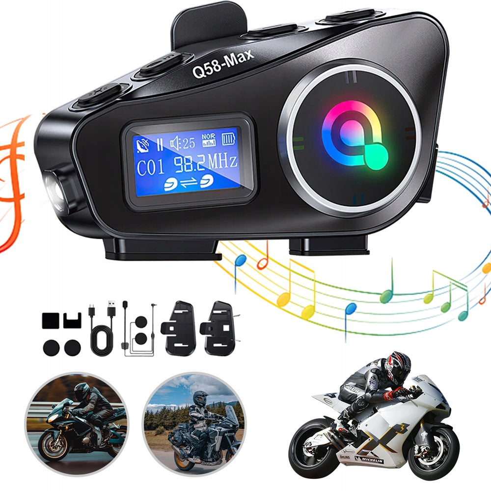 Bluetooth Motorcycle Helmet, Headset for Motorcycle Helmet
