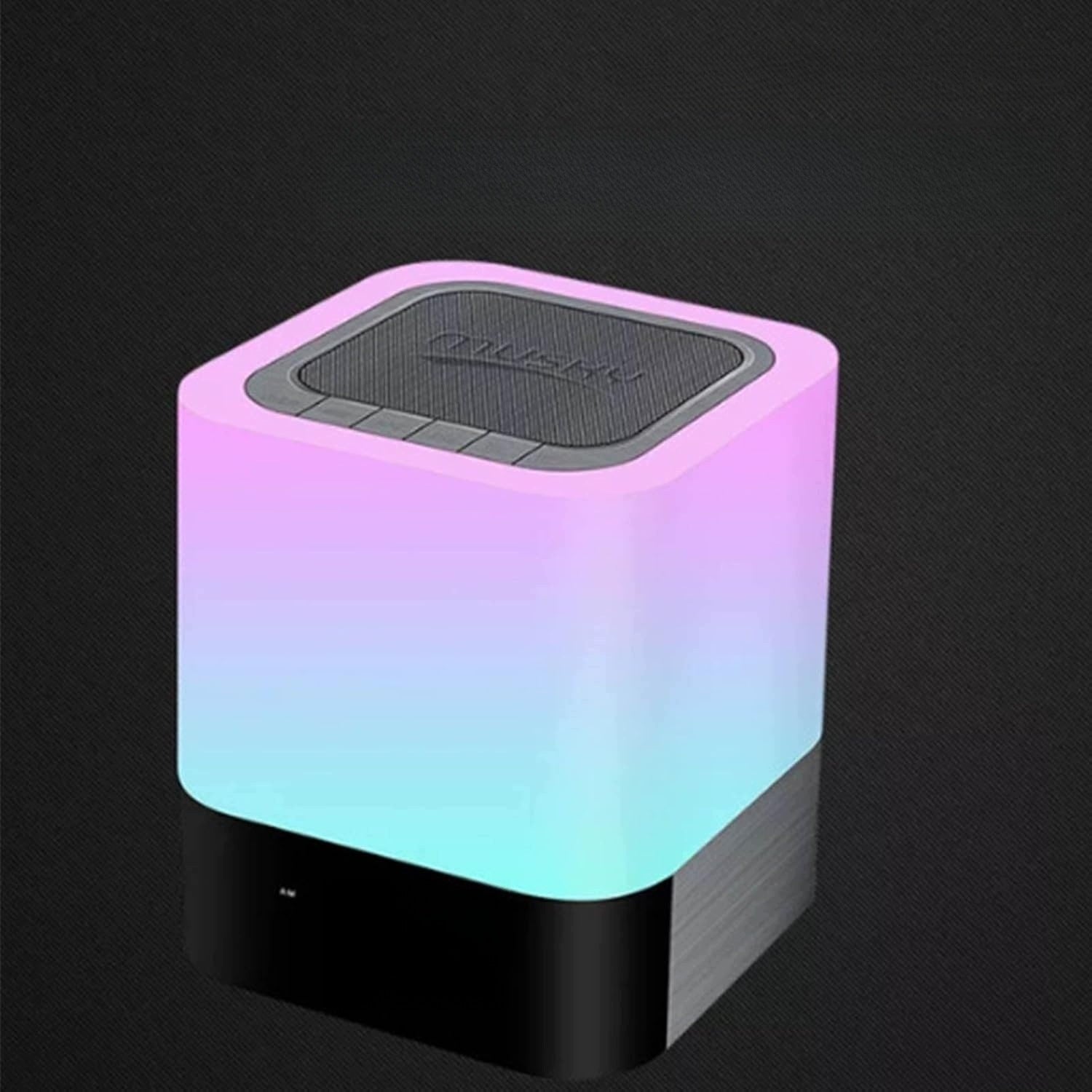 Bluetooth Portable LED Speaker with Clock Microphone Touch USB 4000mAh Stereo Manufacturer code głośnik bluetooth przenośny LED z zegarem mik