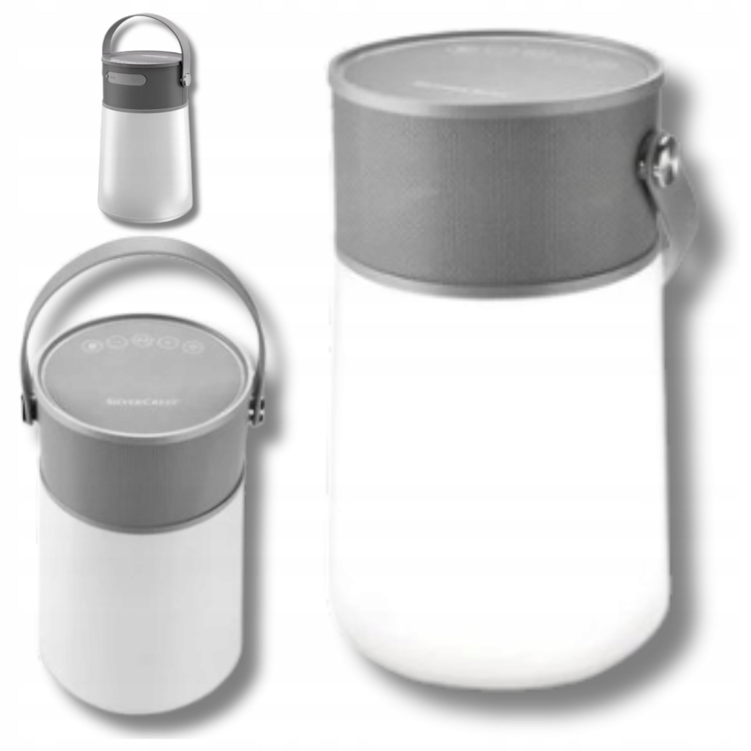 Bluetooth Portable Speaker SilverCrest With Built-in Light For Camping 5W