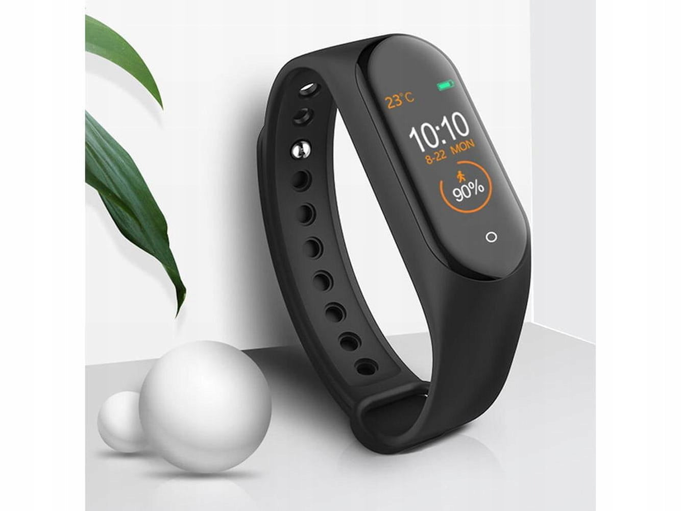 Bluetooth Smart Watch - Sports Bracelet with Sports Band Batteries included yes