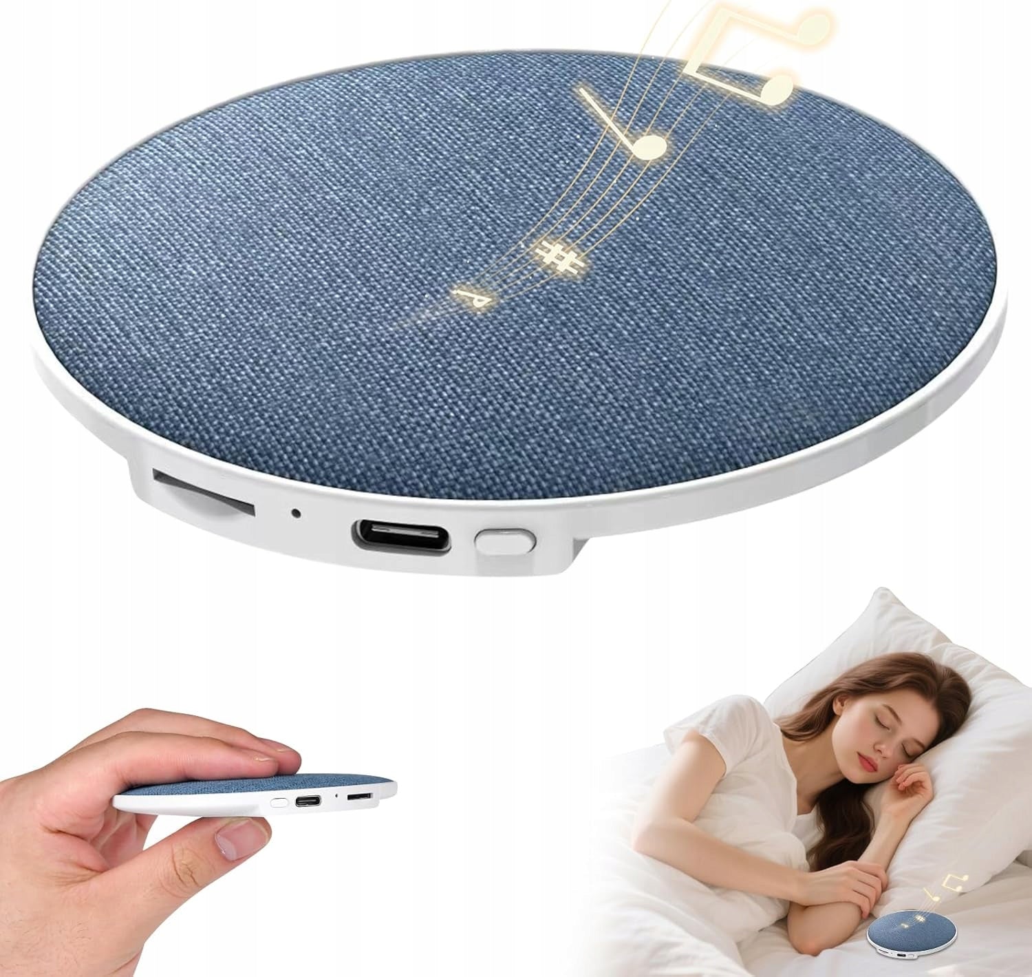 Bluetooth Sound Pro Timer HiFi Stereo Pillow Speaker
