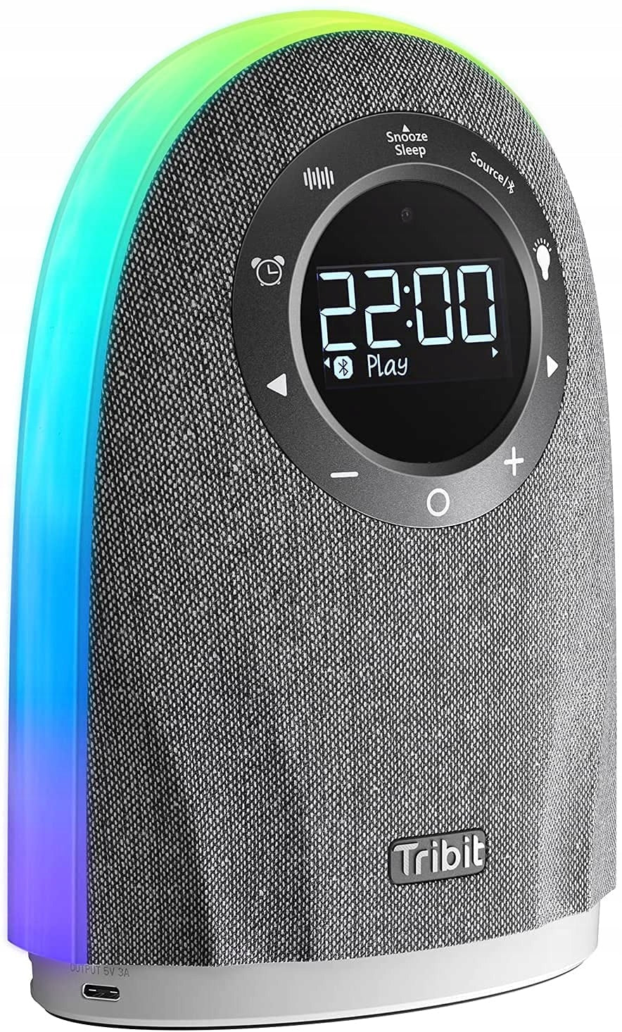 Bluetooth Speaker 25W LCD Clock plus Lighting