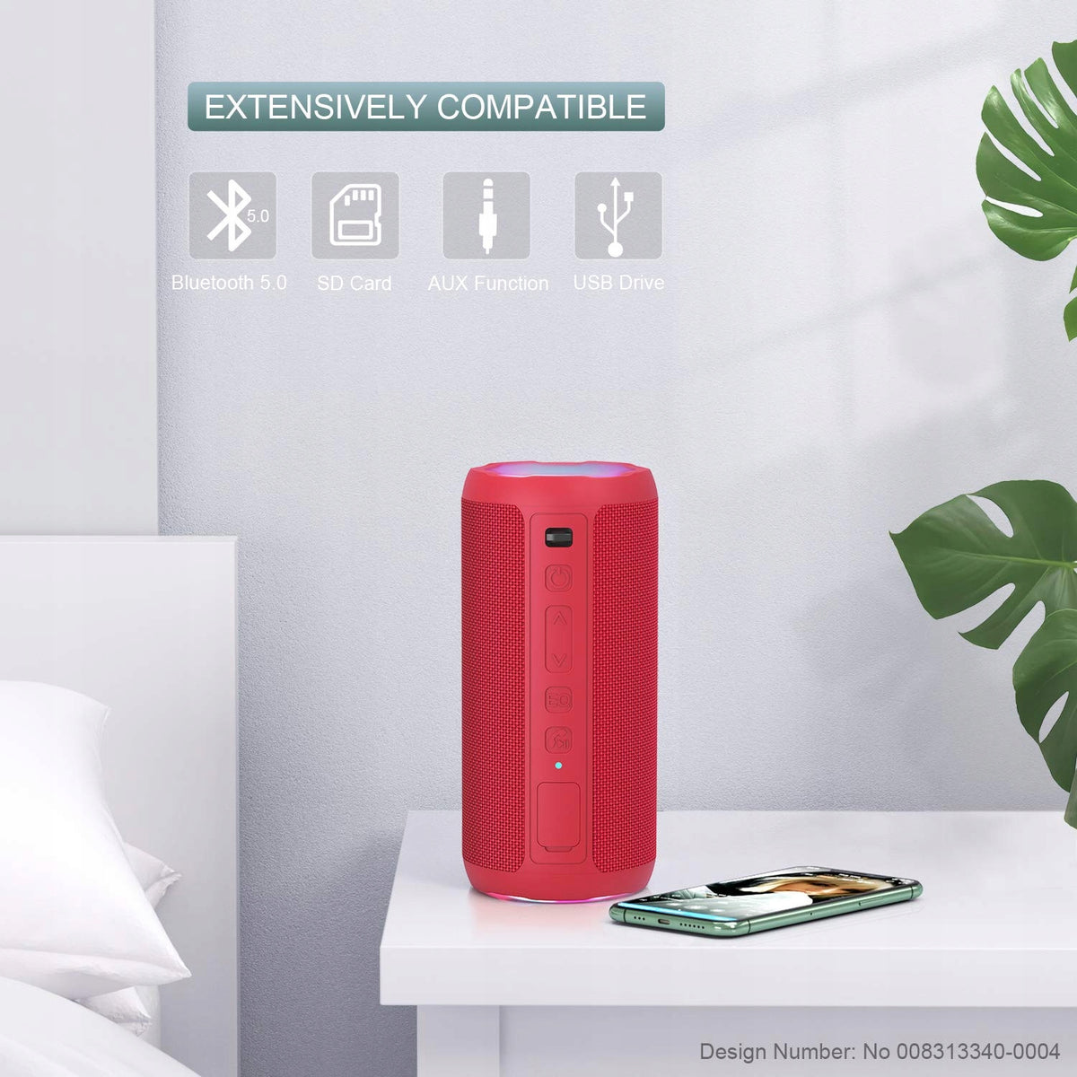 Bluetooth Speaker 30 h Waterproof EAN (GTIN) 5907684163470