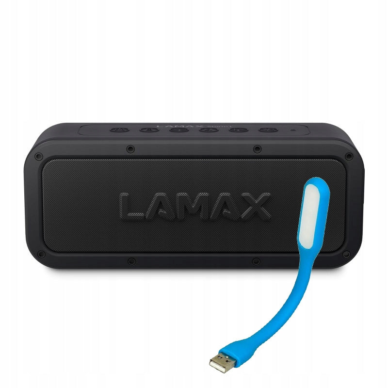 Bluetooth Speaker 40W LAMAX STORM1 Armored IP67 SUPER BASS AUX TWS MicroSD