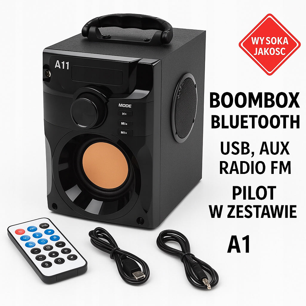 Bluetooth Speaker A11 20W MP3 FM USB AUX LED Radio Wireless Packaging status original