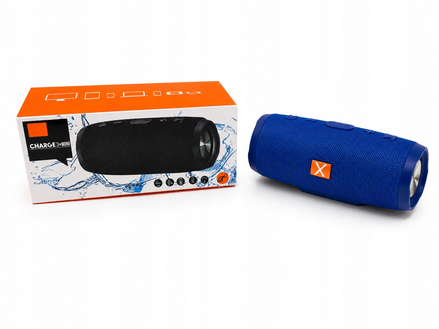 Bluetooth Speaker CHARGE 3+ MINI WIRELESS Portable 20W BLUE