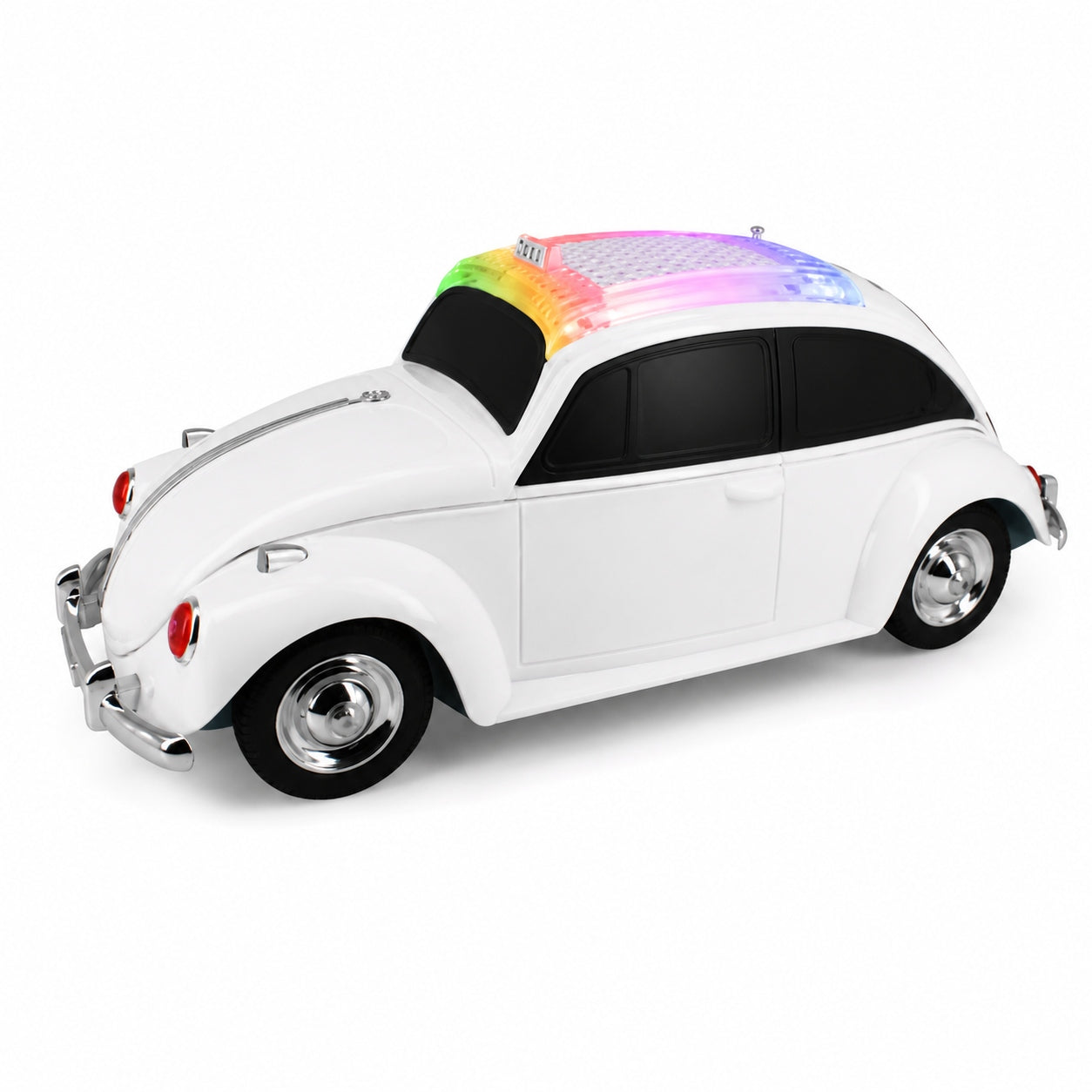 Bluetooth Speaker Car Beetle FM Radio USB MP3 3W Rechargeable White Manufacturer code WS-1958BT