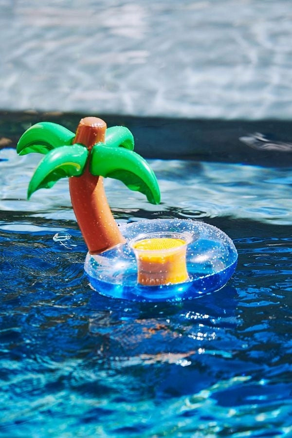 Bluetooth Speaker Floating FOR POOL WATER JACUZZI BATHTUB PALM PATTERN Batteries included no