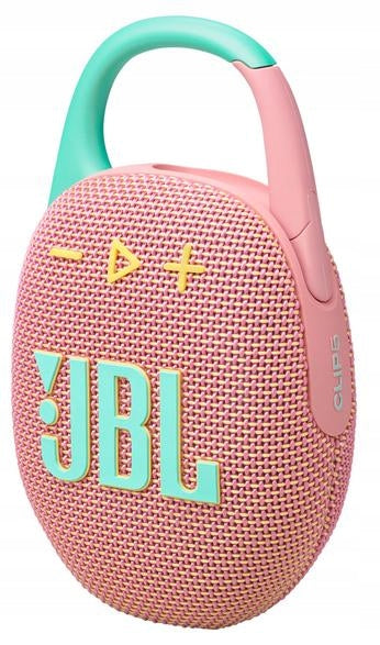 Bluetooth Speaker JBL Clip 5 Pink Batteries included yes