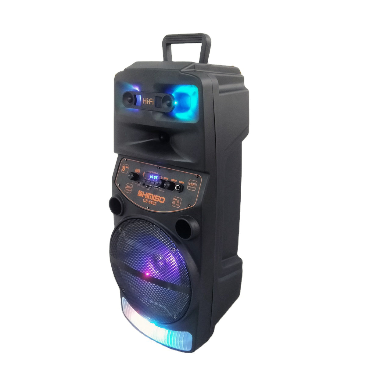Bluetooth Speaker Kimiso QS6802 Wireless LED Manufacturer code qs801