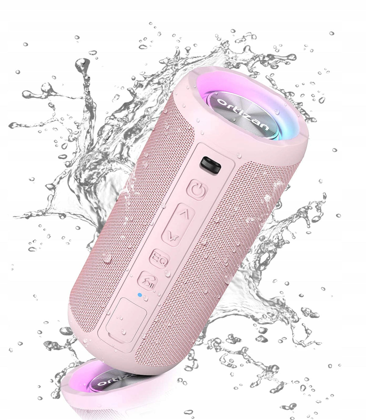 Bluetooth Speaker Ortizan With Light Music Box