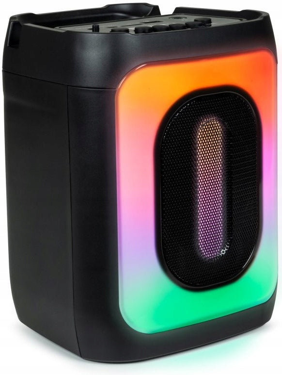 Bluetooth Speaker Party Cube Bass Boost LED Backlight 30W Big Ben Batteries included yes