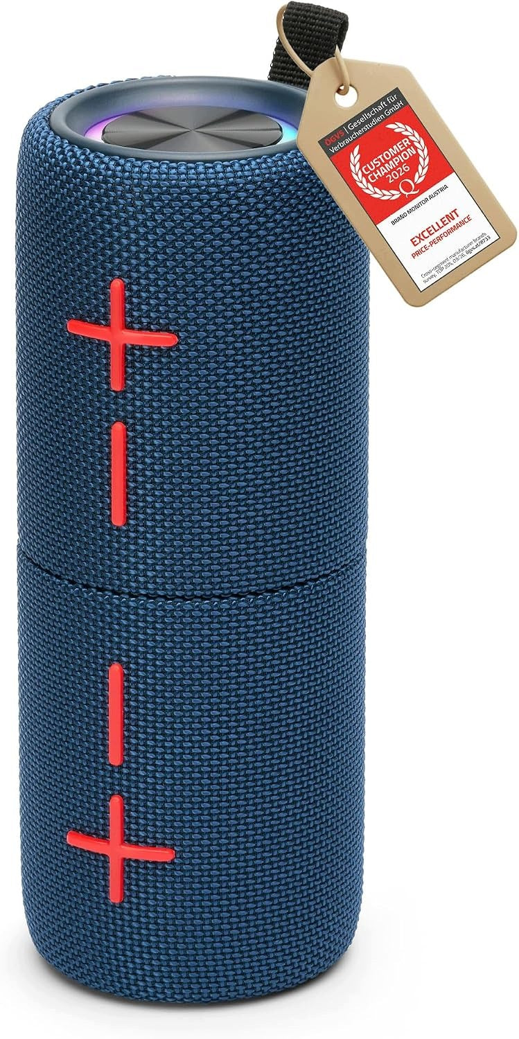 Bluetooth Speaker Portable 2in1 10W TZS First Austria 2400mAh USB-C AUX