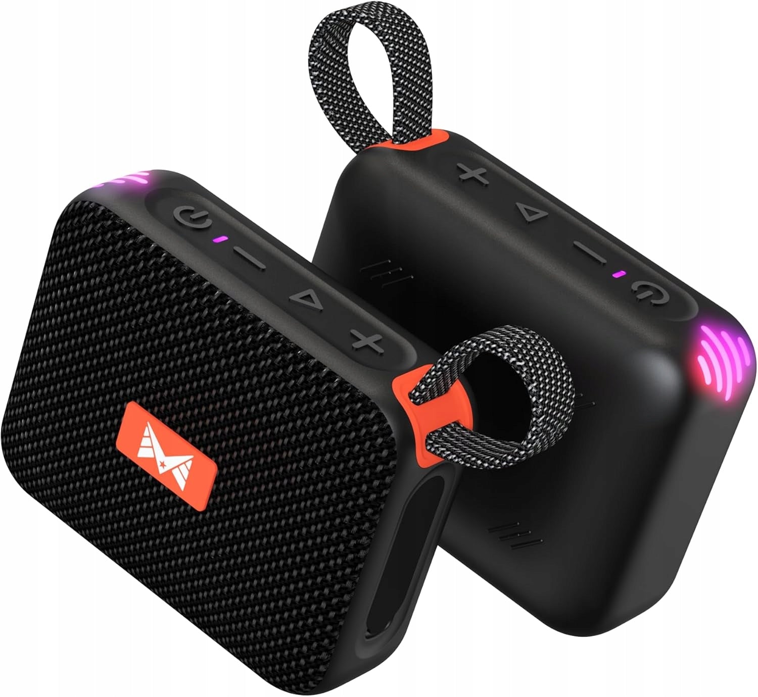 Bluetooth Speaker, Portable Beat Sync Light Speaker, Waterproof
