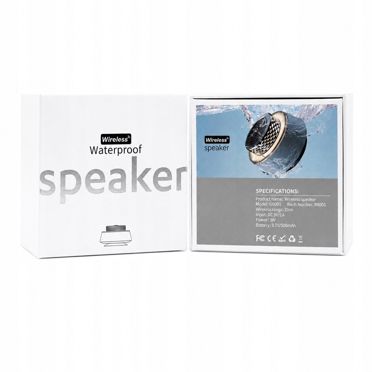 Bluetooth Speaker Portable IPX6 Waterproof Packaging status original