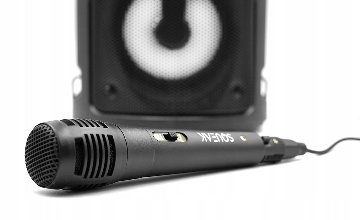Bluetooth Speaker Portable Karaoke LED USB FM Radio 1000W SQUEAK SQ1004 Packaging status original
