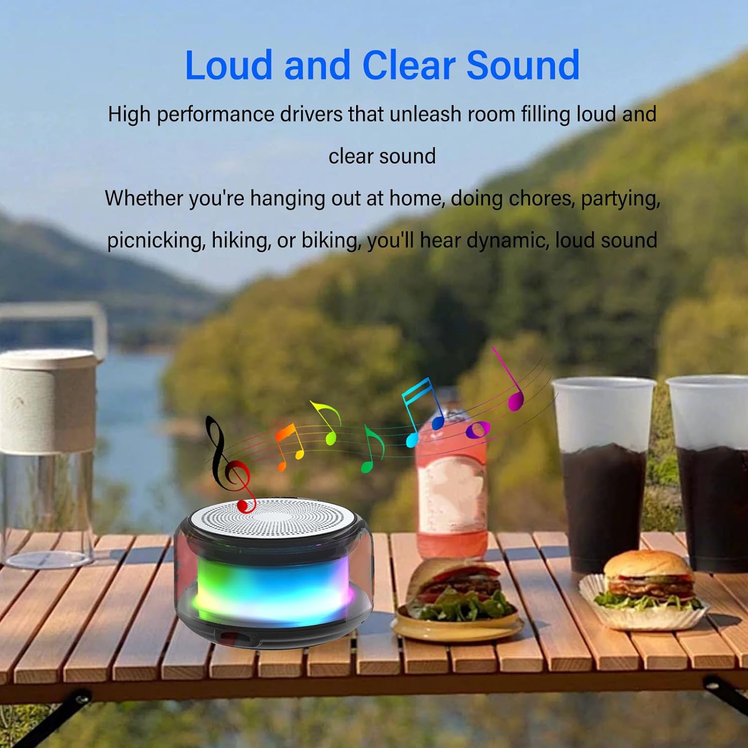 Bluetooth Speaker, Portable Wireless Bluetooth Speaker 5.0 Small Brand no brand