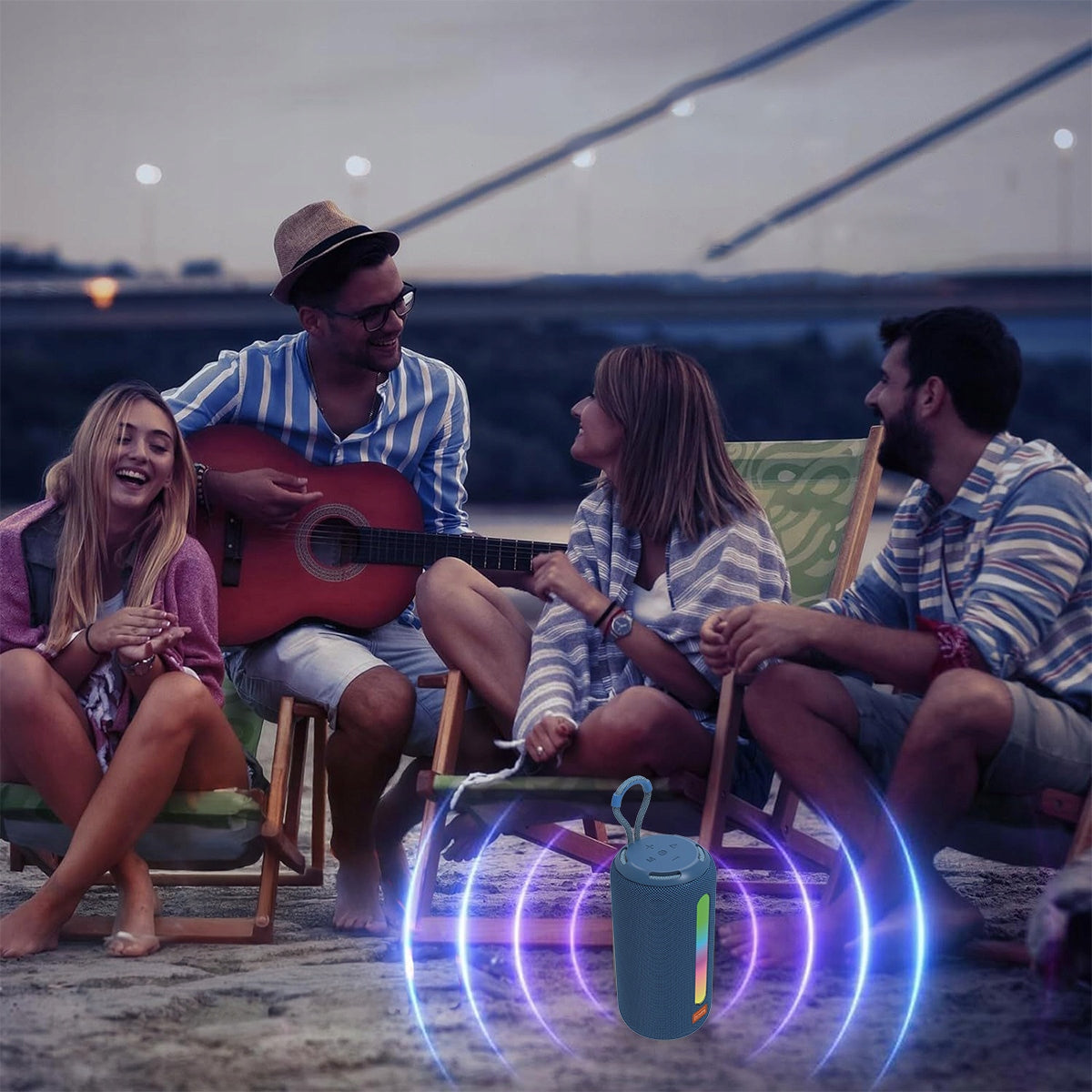 Bluetooth Speaker Portable Wireless FM Radio Tower Boombox MP3 26W Manufacturer code Głośnik Bluetooth Bezprzewodowy Przenośny USB