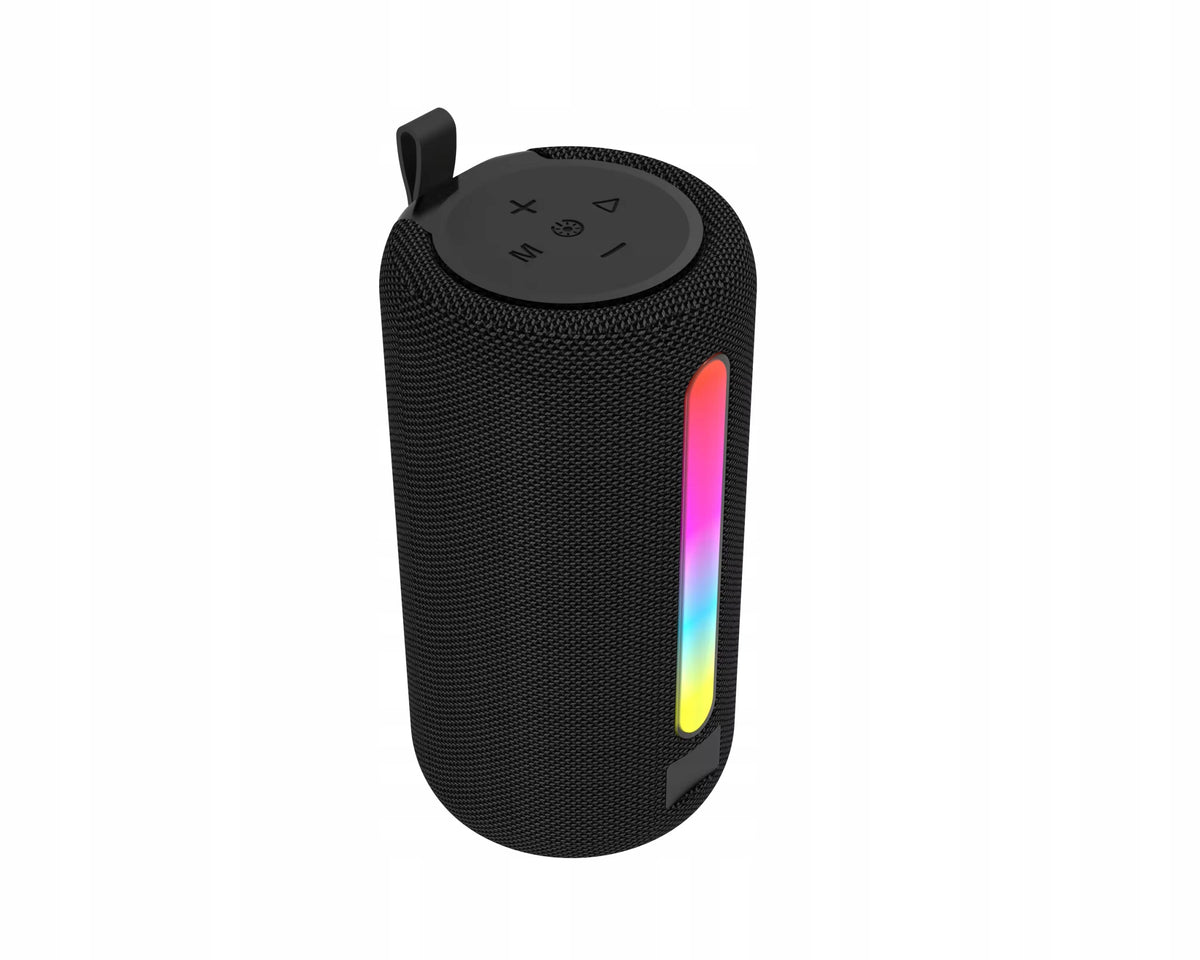 Bluetooth Speaker Portable Wireless LED RGB Bass Tube 8W S619 Brand no brand