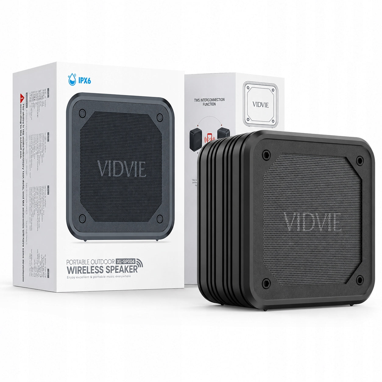Bluetooth Speaker Portable Wireless Small Mini Black AUX TF/micro SD