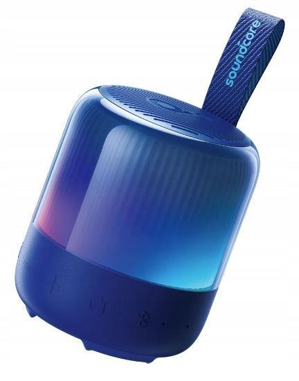 Bluetooth Speaker Portable soundcore Glow Mini Blue IP67 LED Batteries included yes