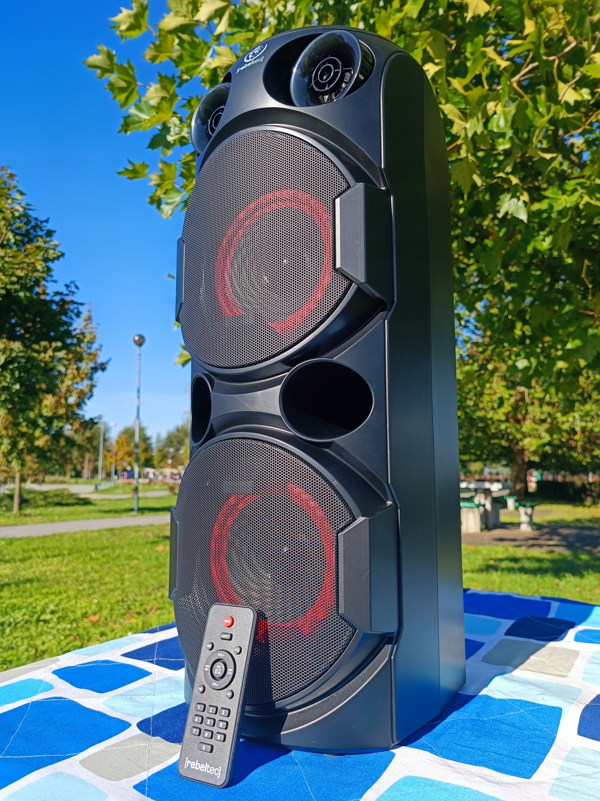Bluetooth Speaker Rebeltec SoundBOX 630 KARAOKE CONSTRUCTION SPEAKER Manufacturer code RBLGLO00038