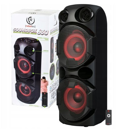 Bluetooth Speaker Rebeltec SoundBOX 630 KARAOKE CONSTRUCTION SPEAKER