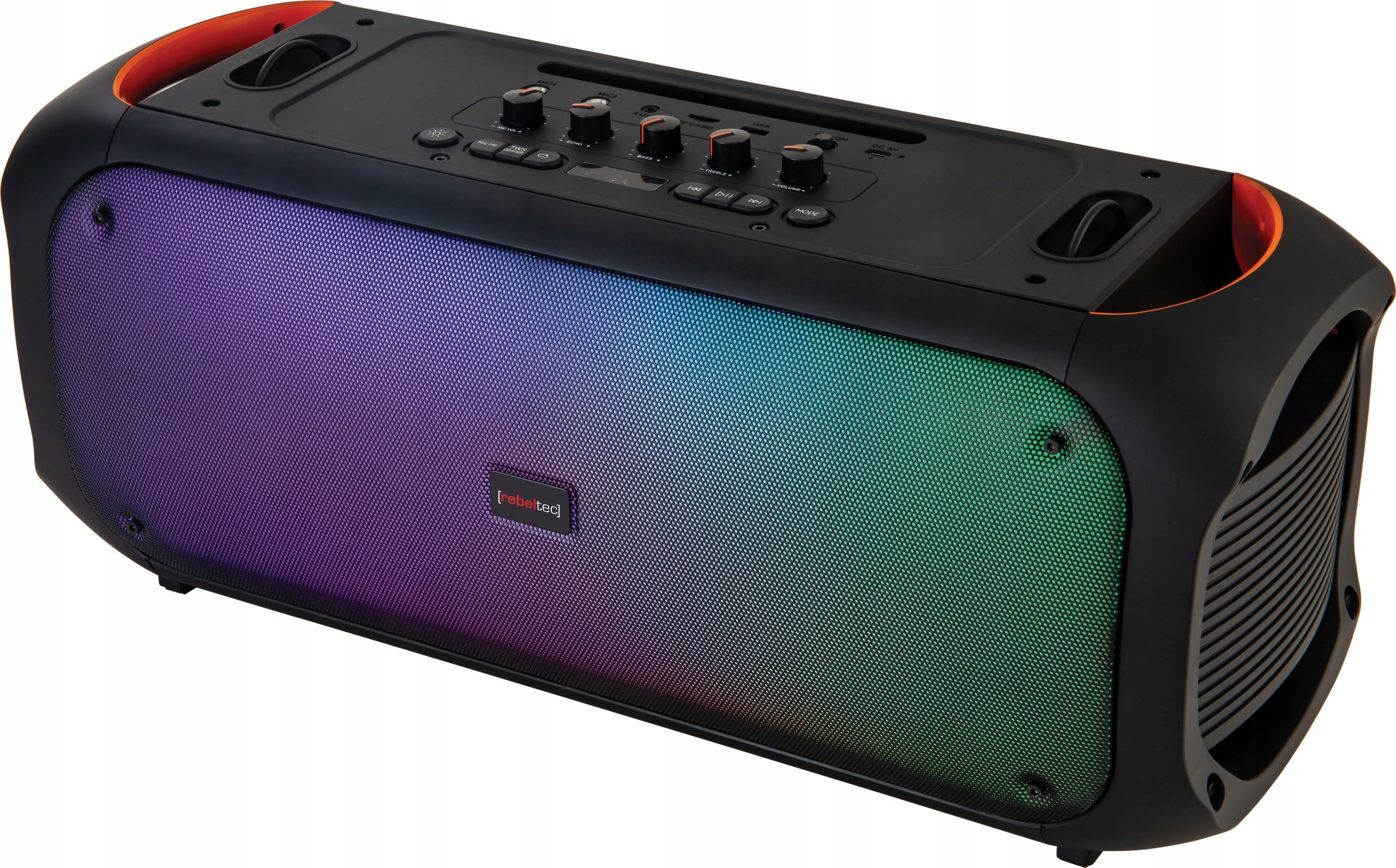 Bluetooth Speaker Rebeltec SoundBOX 650 Remote Control KARAOKE CONSTRUCTION SPEAKER