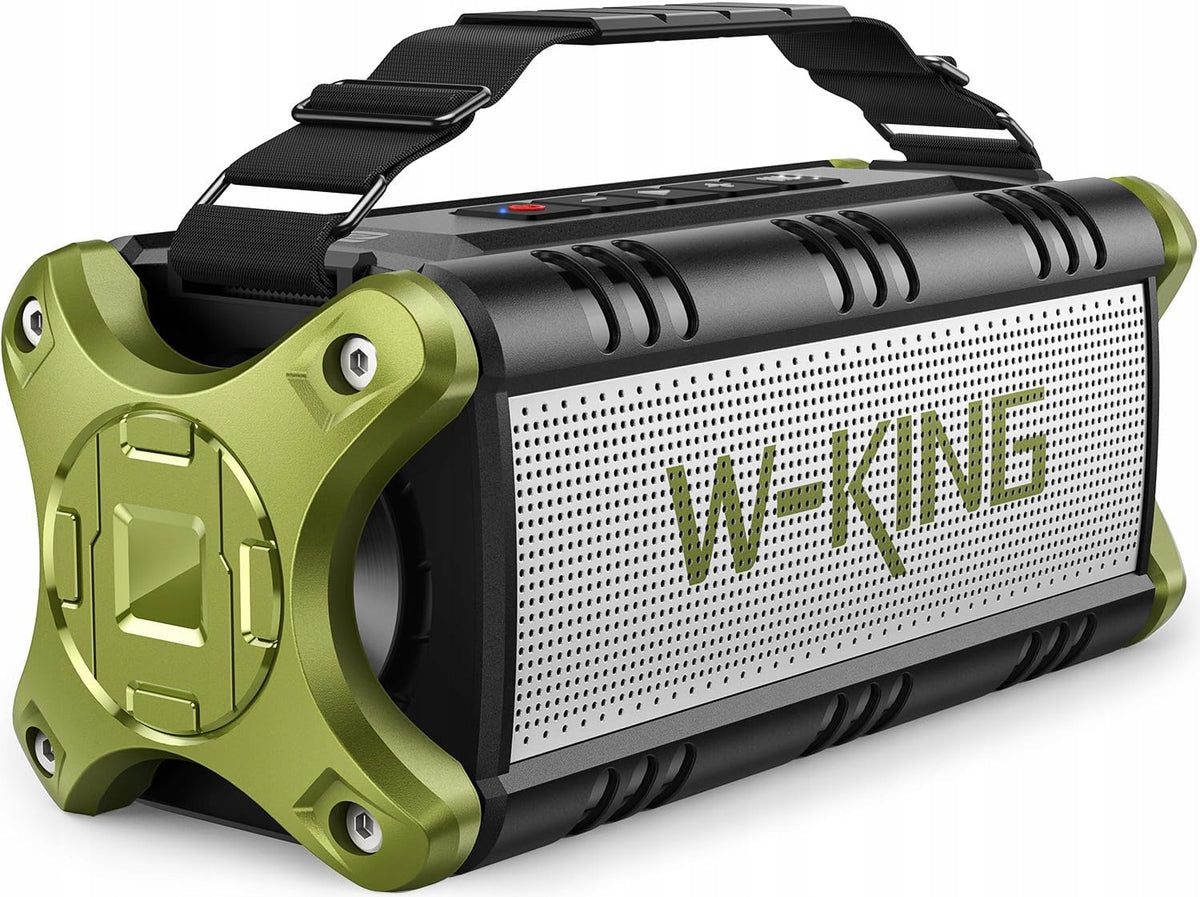 Bluetooth Speaker W-KING D8 50W Powerbank Deep Bass IPX6+FREEBIE