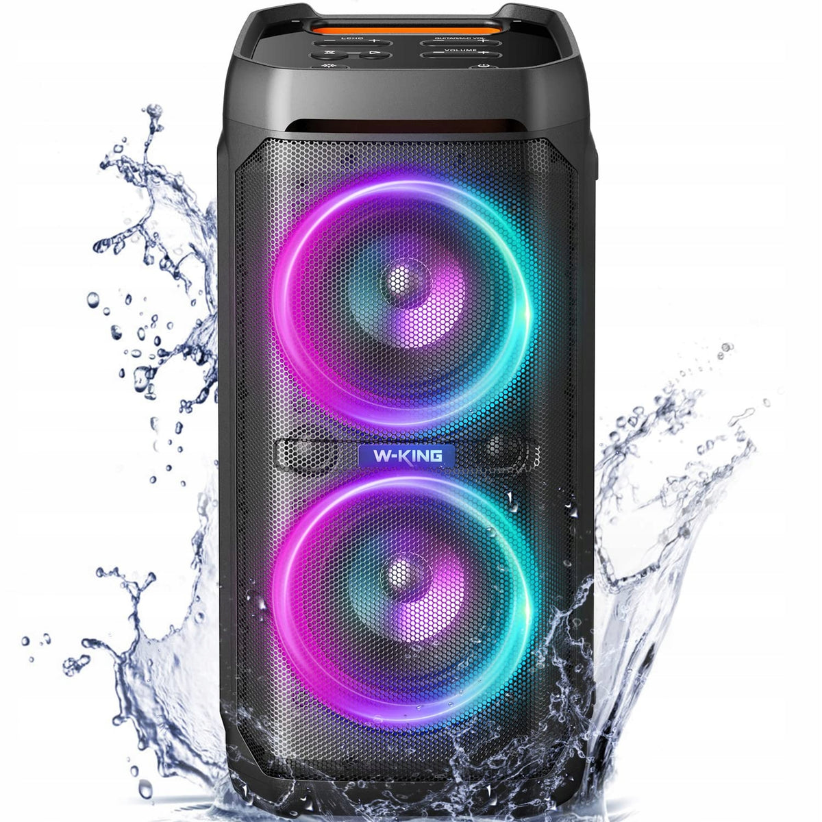 Bluetooth Speaker W King T11 240W IPX6 Waterproof Stereo 115dB Speaker Packaging status original