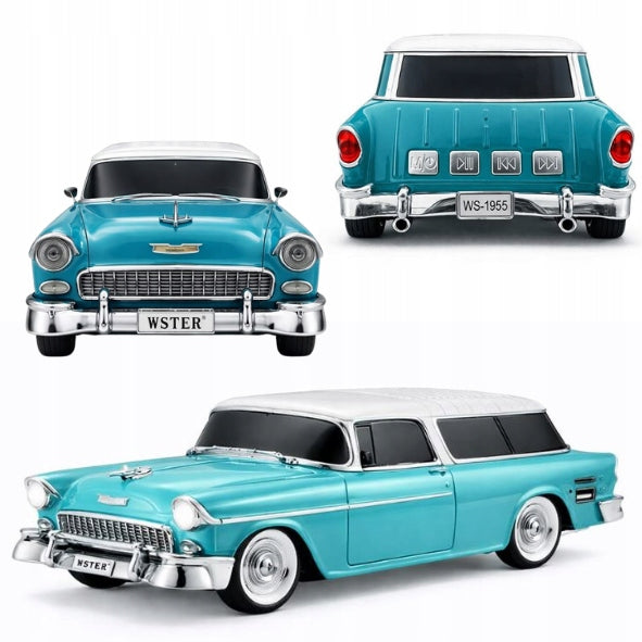 Bluetooth Speaker WS-1955 12W BT 5.4 Turquoise| FM | USB | TF | Powerful Bass