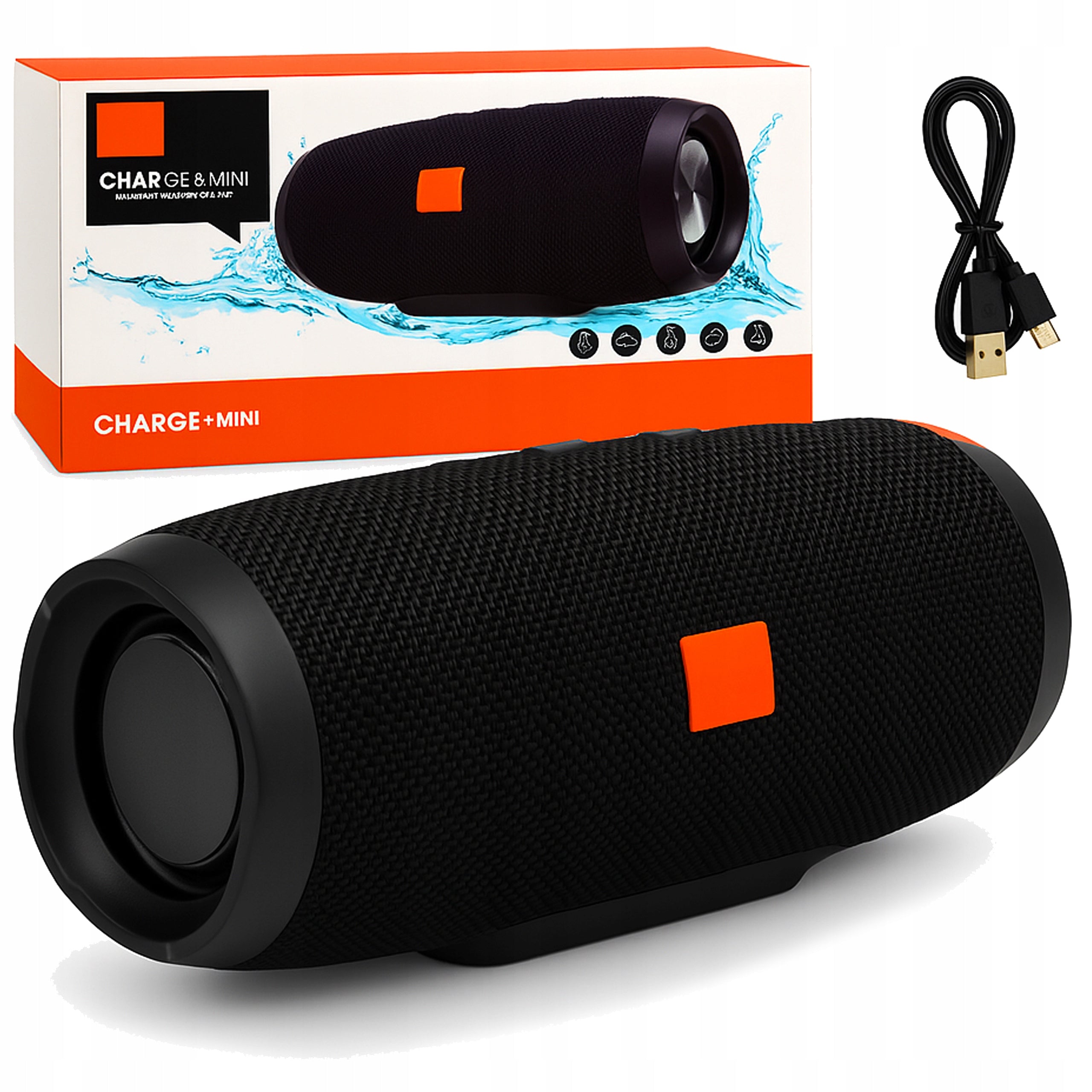 Bluetooth Speaker Waterproof Portable Wireless FM Radio Boombox
