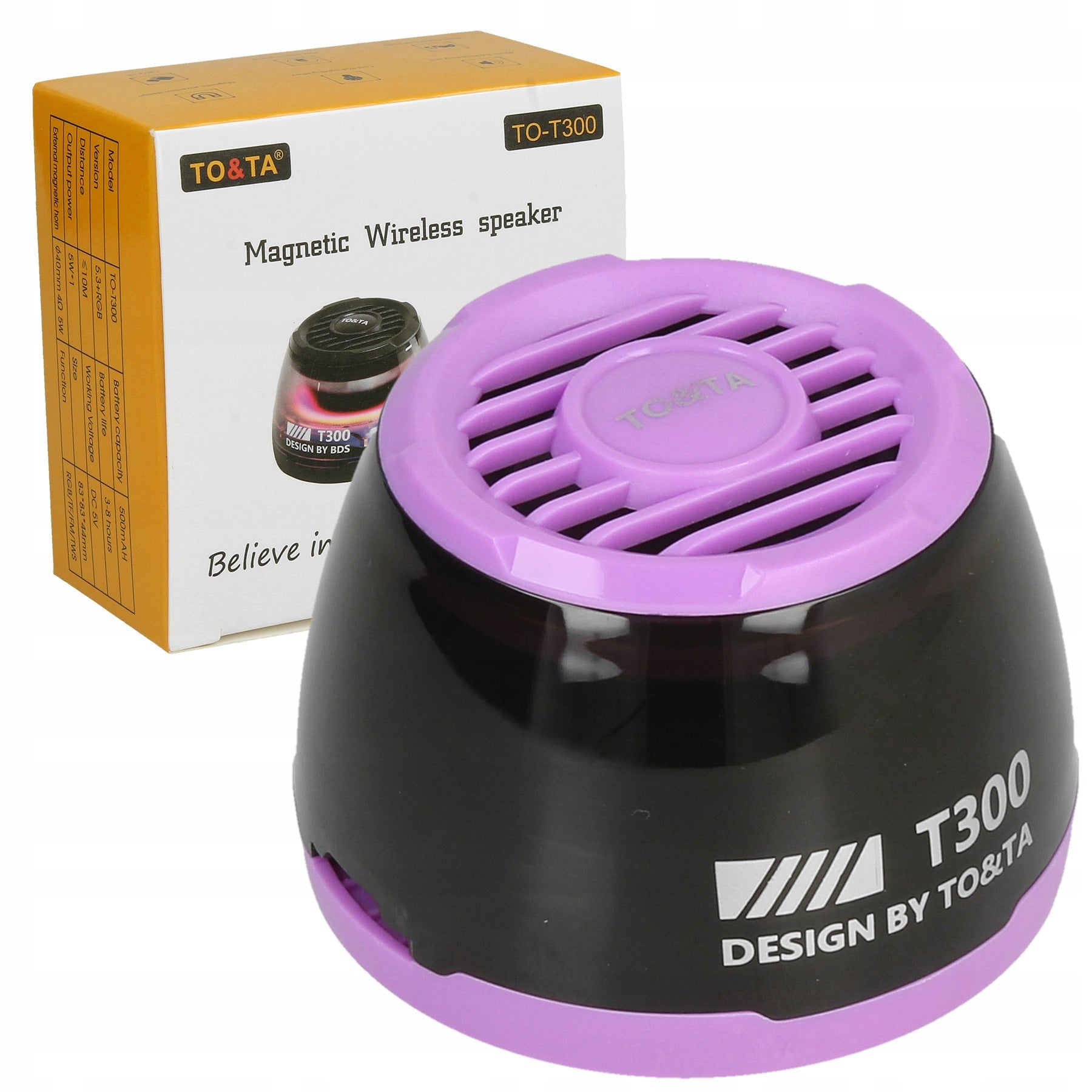 Bluetooth Speaker Wireless Mini Radio MP3 Holder Magnet LED Microphone Brand Stator