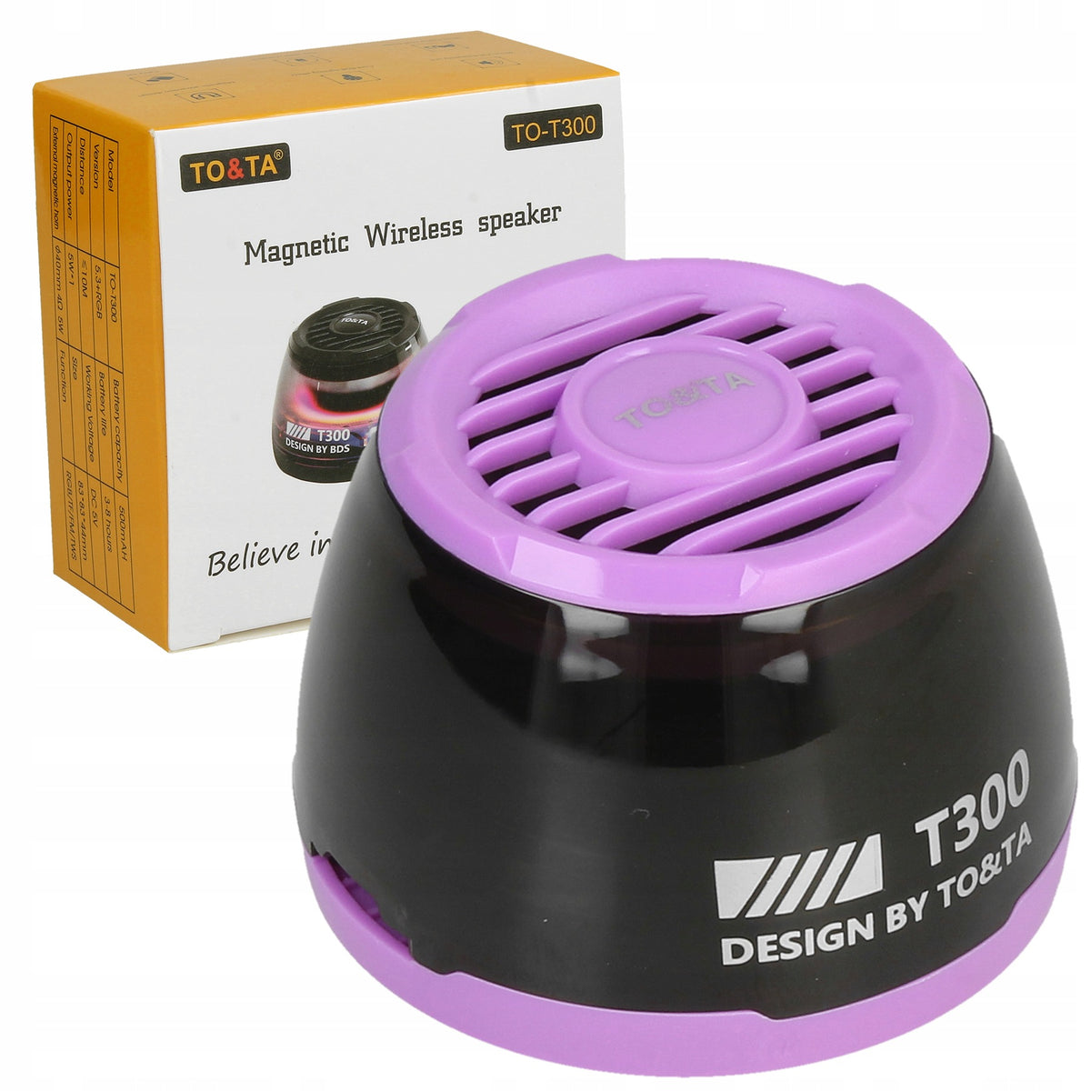 Bluetooth Speaker Wireless Mini Radio MP3 Holder Magnet LED Microphone Brand Stator
