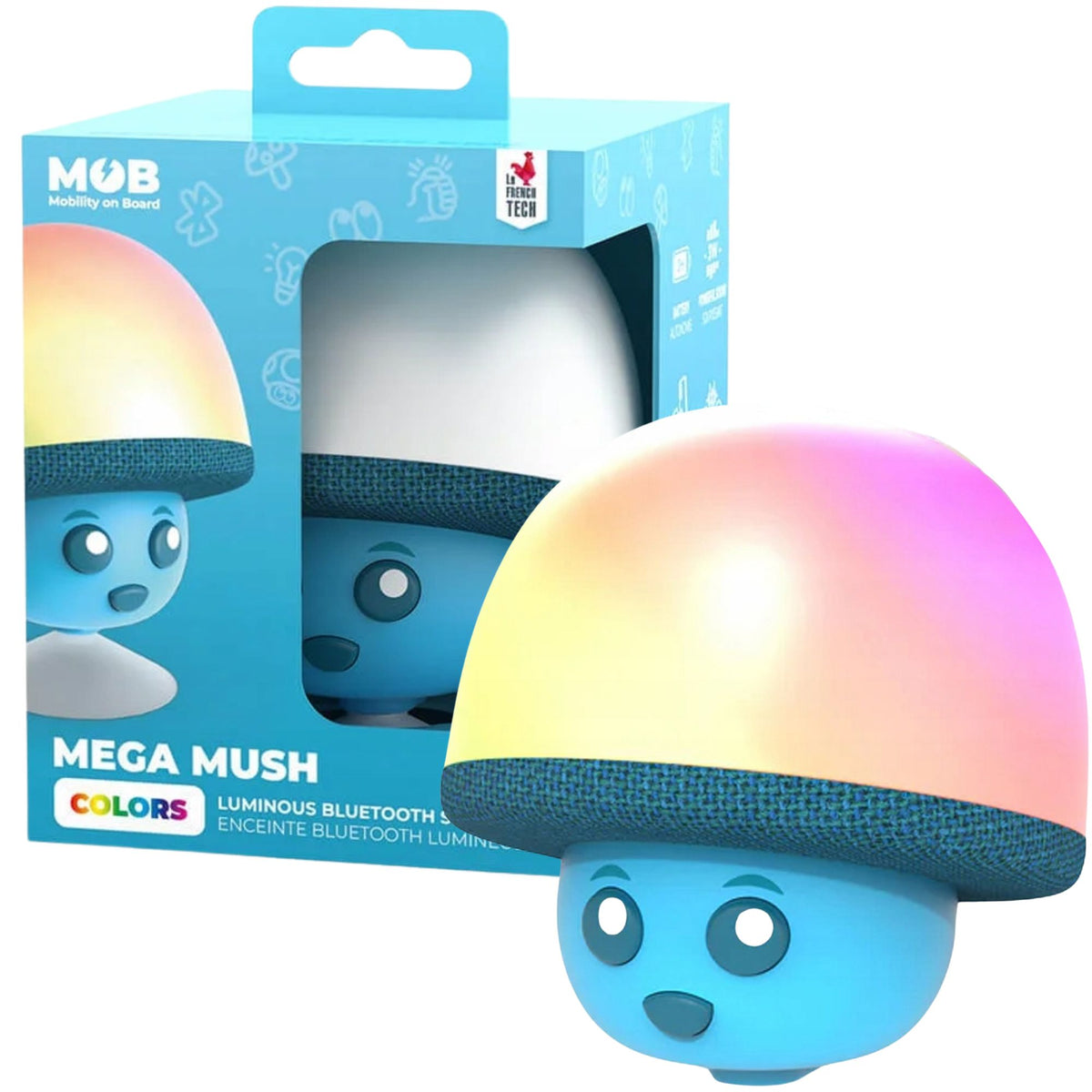 Bluetooth Speaker Wireless Portable Blue - Mobility On Board