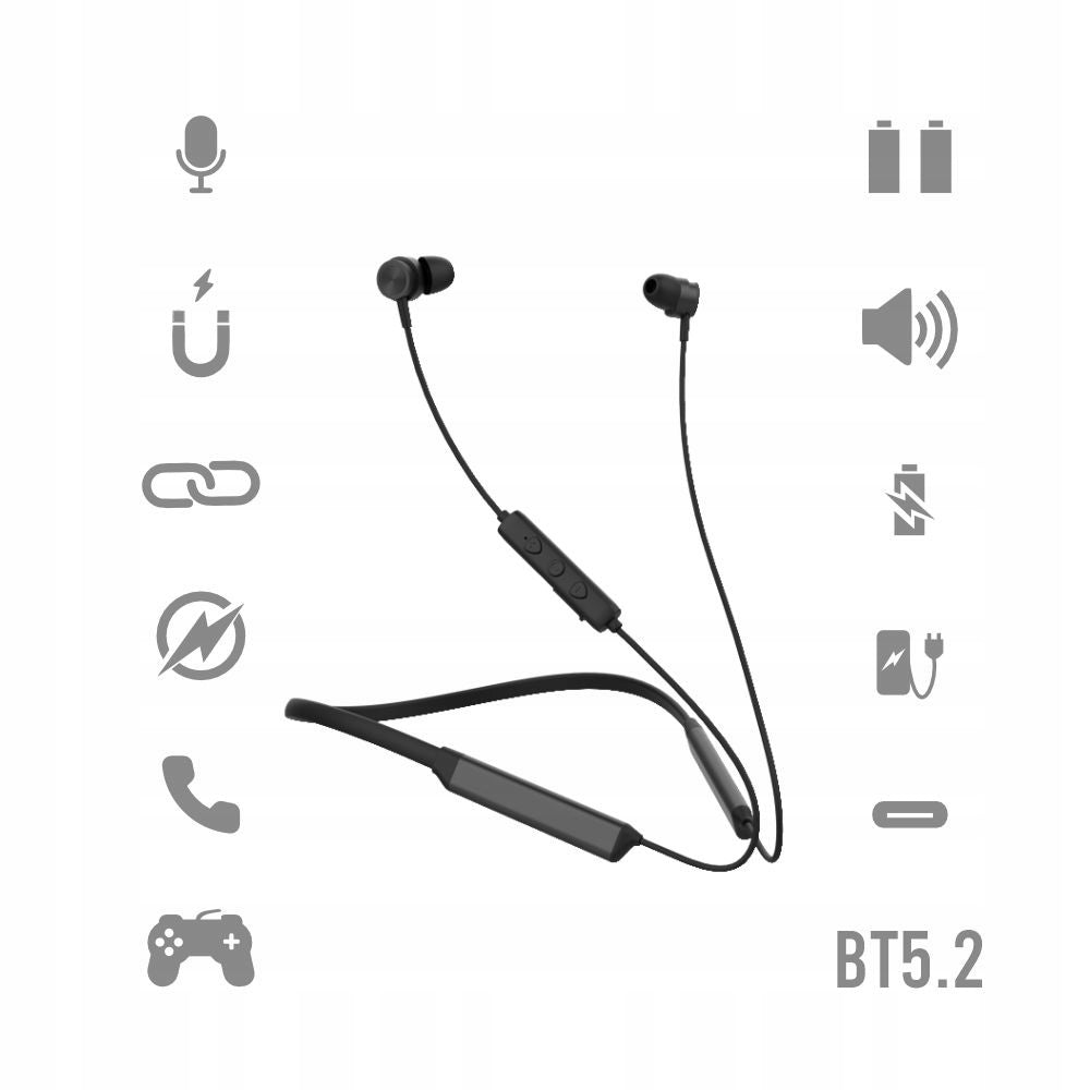 Bluetooth Sports Earbuds MANTA OLYMPIC TWS MICROPHONE GAME MODE Packaging status original