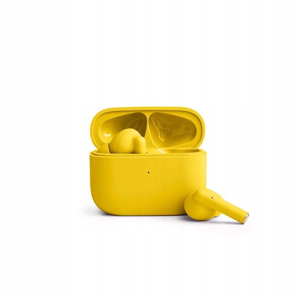 Bluetooth TWS Yellow Colorum Wireless In-Ear Headphones Brand no brand