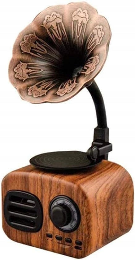 Bluetooth Turntable Portable Retro Speaker Wireless Unique Decoration Model other