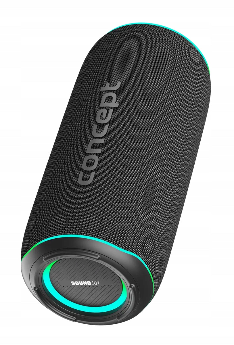 Bluetooth Wireless Speaker Concept SoundJoy BR5530 Backlit Black