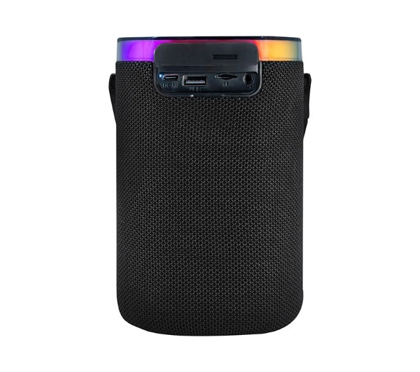 Bluetooth Wireless Speaker Tracer Stripe XL TWS BT RGB 10W FM Black Brand Tracer