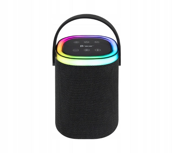 Bluetooth Wireless Speaker Tracer Stripe XL TWS BT RGB 10W FM Black