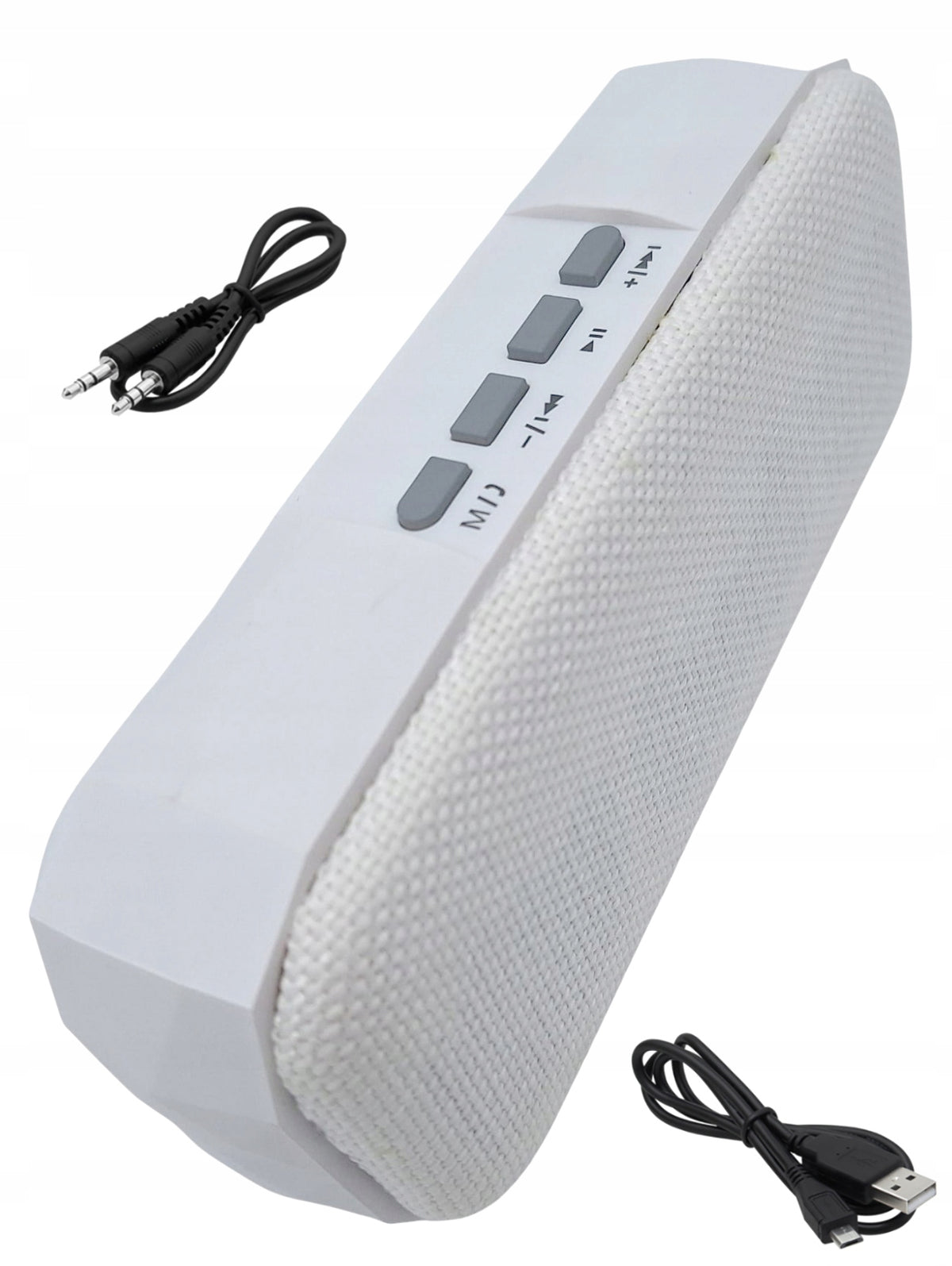 Bluetooth Wireless Speaker White Mobile Sound PRISM