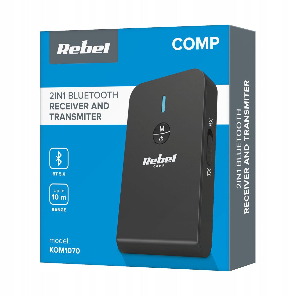 Bluetooth audio receiver Rebel B10 Manufacturer code KOM1070