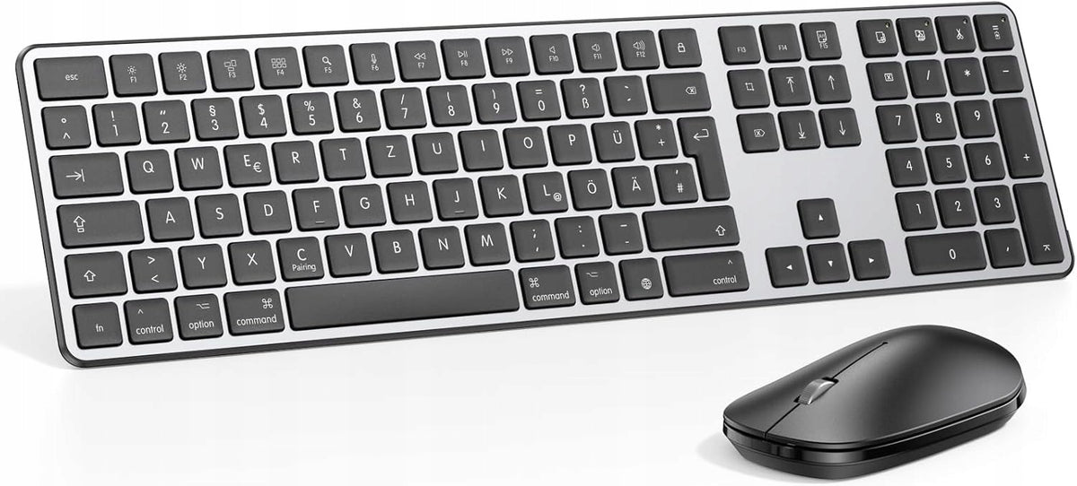 Bluetooth keyboard and mouse OMOTON QWERTZ