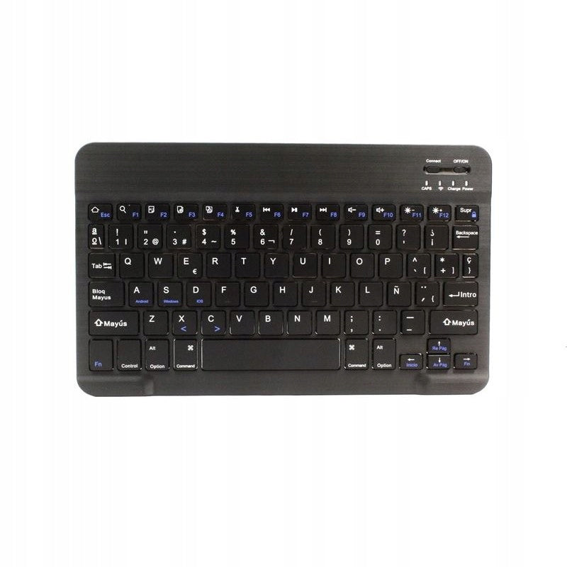 Bluetooth keyboard for phone tablet black SPANISH wireless
