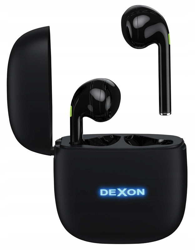 Bluetooth sluchátka s mikrofonem a dobíjecím boxem HE 400TWS