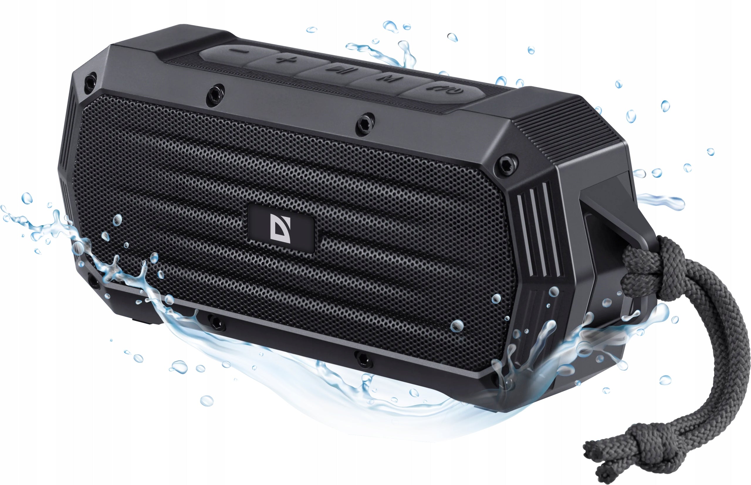 Bluetooth speaker Defender OCTAGON black 5W FM mp3 microSD IPX5